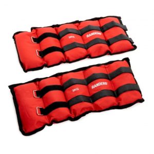 Par de Tobipesas 3Kg Rojo (ARG-WT-003) – Randers