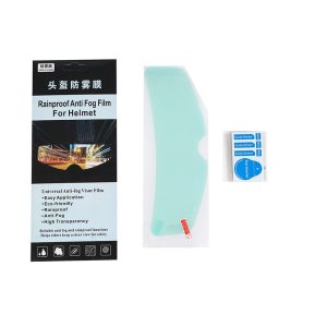 Lámina Anti-Vaho Universal para Visor de Casco de Moto - Alta Visibilidad