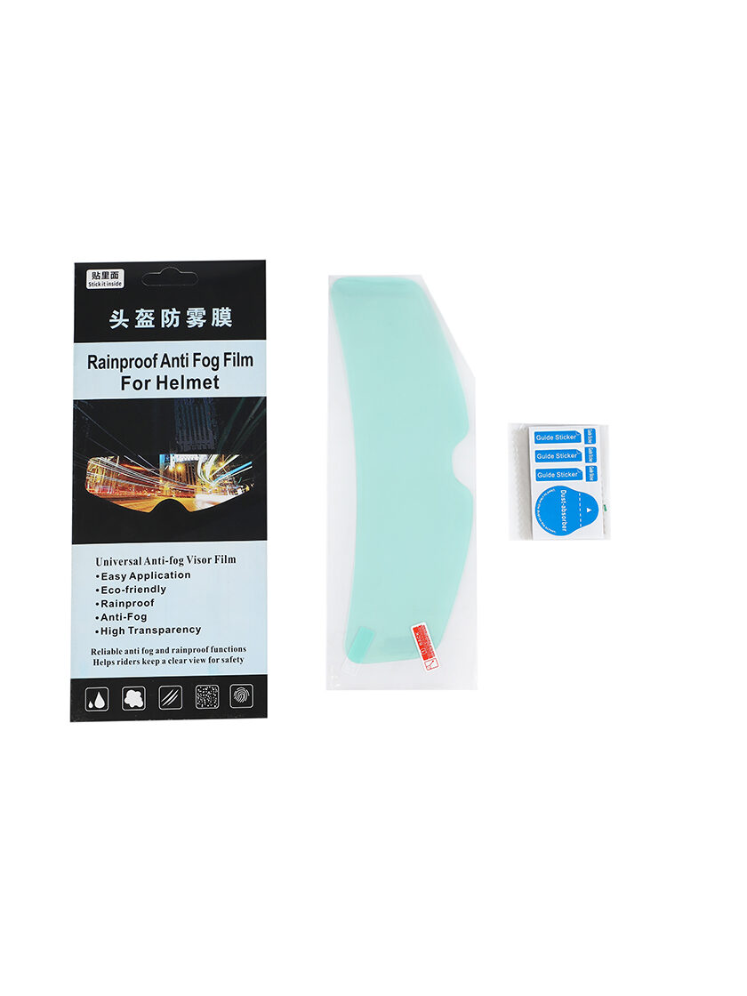 Lámina Anti-Vaho Universal para Visor de Casco de Moto – Alta Visibilidad