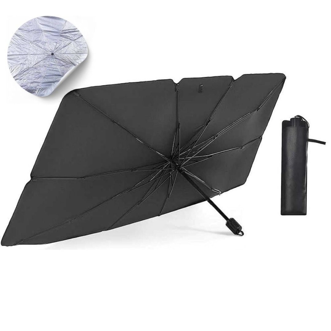 Parasol para Auto Tipo Sombrilla 135x75cm – Protección