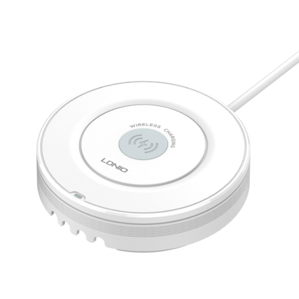 Estación de Carga 5 en 1 LDNIO AW003 – 32W con Carga Inalámbrica 15W y PD 30W