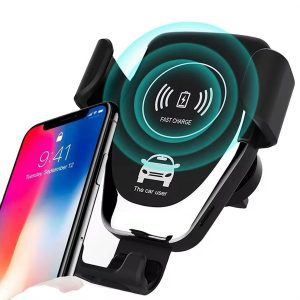 Cargador Inalámbrico Rápido 15W Qi para iPhone y Android