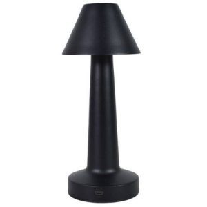 Lámpara de Escritorio LED Recargable Táctil Negra