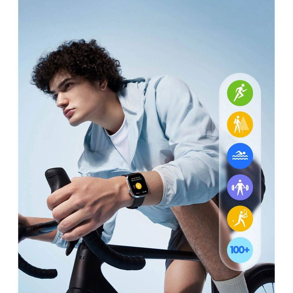 Smartwatch Mibro C4 Xiaomi Pantalla HD 2.01" Gris - Imagen 5
