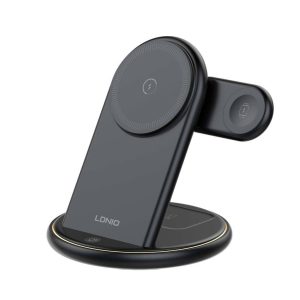 Cargador Inalámbrico 5 en 1 LDNIO WL02 Carga Celular, Watch y Auriculares