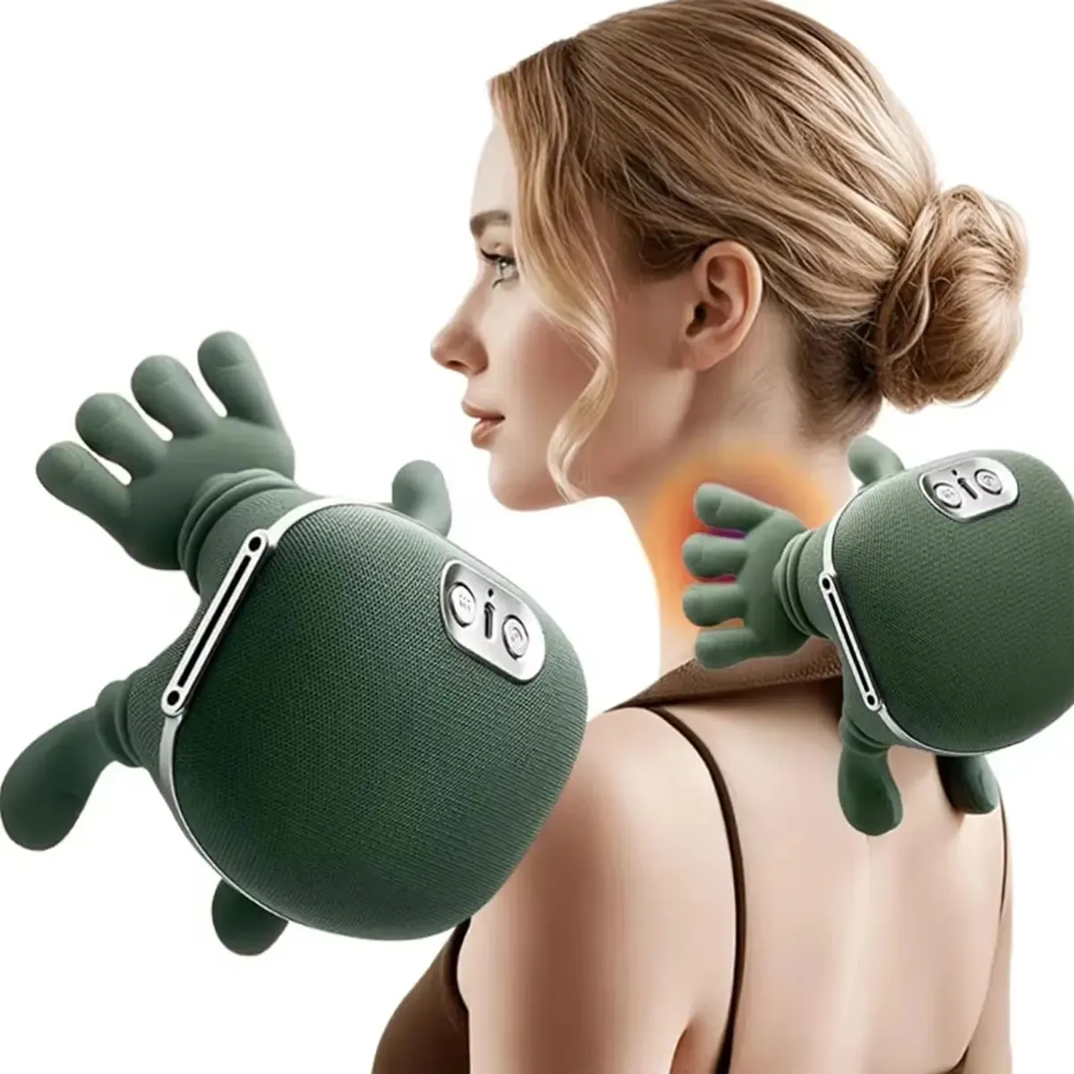 Mini Masajeador Muscular EMS Recargable Portátil