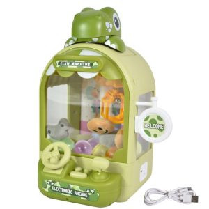 Máquina Agarra Peluches de Juguete Verde 30 cm