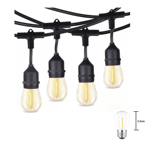 Guía de Luces para Exterior 5 Metros 220v