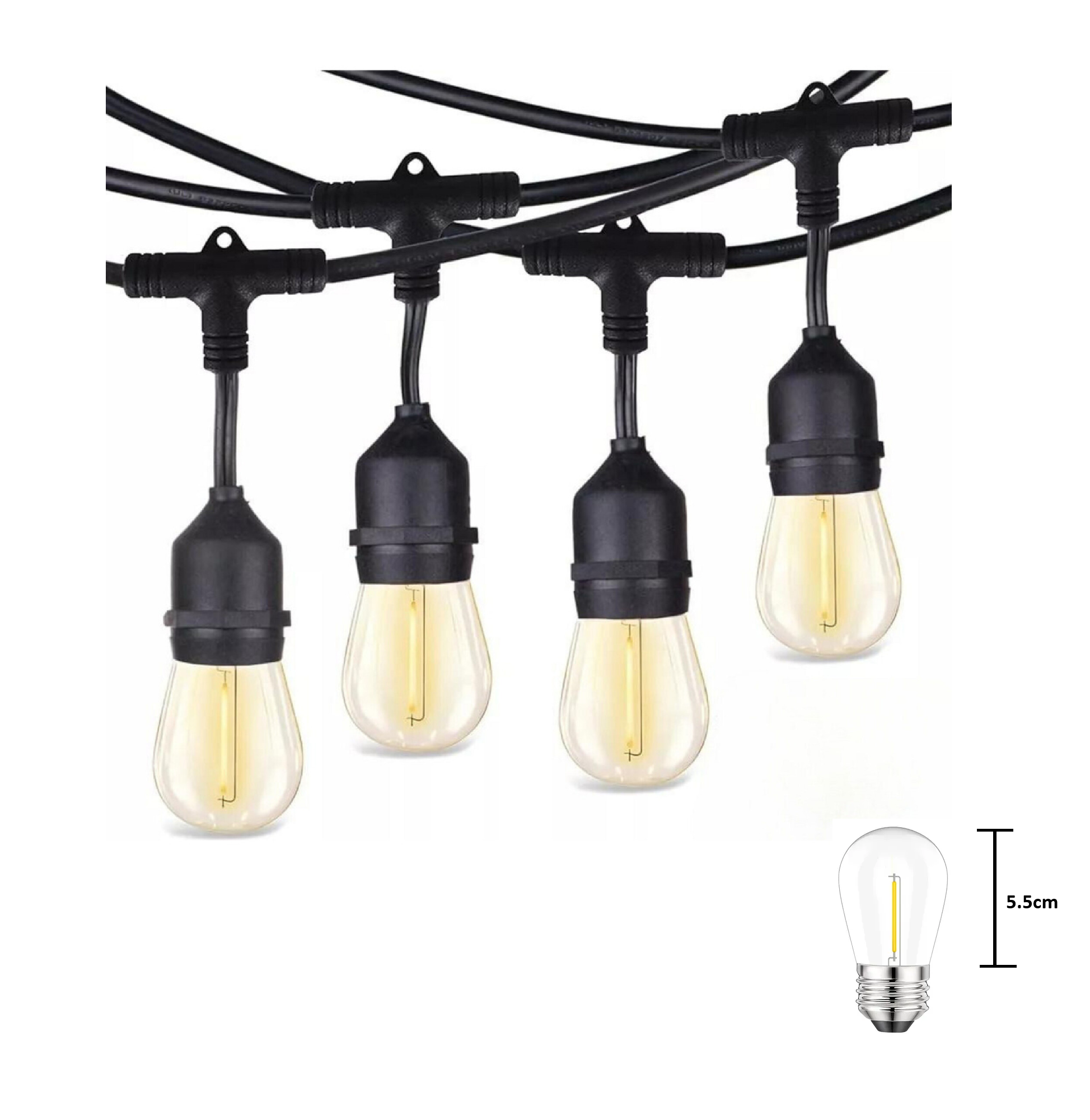 Guía de Luces para Exterior 5 Metros 220v