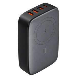 Cargador LDNIO Q4010 140W 6 en 1 con Carga Inalámbrica 15W